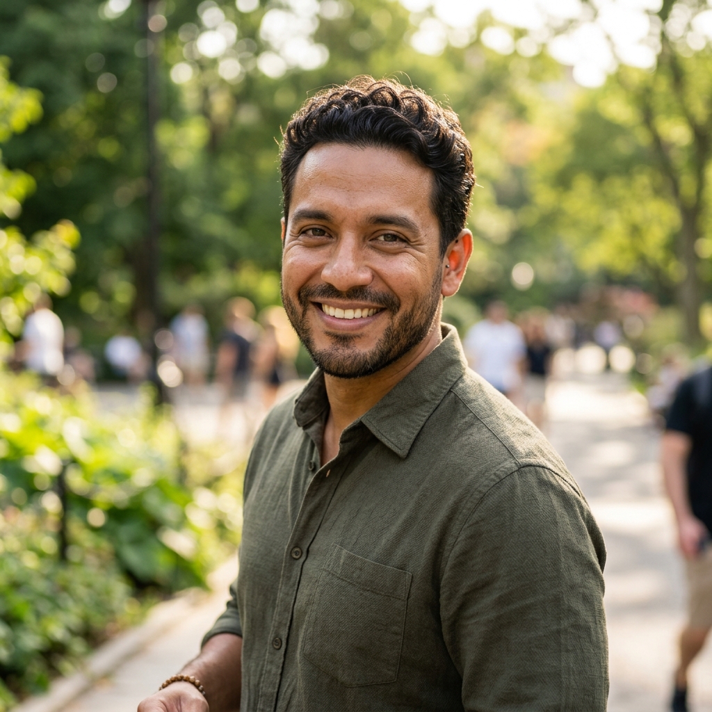 Carlos, papá de Sofía